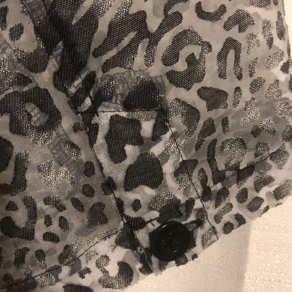 NWOT Bon worth sheer blouse size PXL - Picture 4 of 4